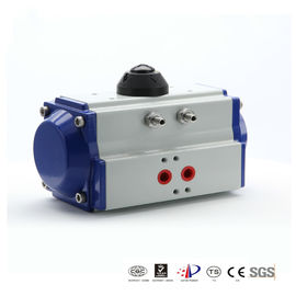 ISO5211 / DIN3337 Standart Pnömatik Raf ve Pinyon Aktüatör Temiz Kuru Hava Ortamı