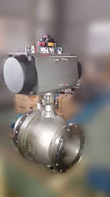 Pneumatic Actuator with ISO5211 Standard and PN1.0-32.0MPa Pressure Range for 1 inch-12 inch Automated Ball Valve