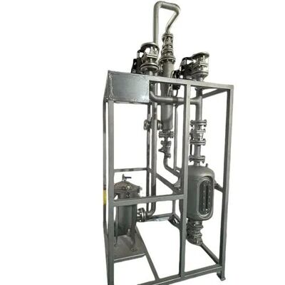 Sanayi kullanımı için kaydırmalı, yüzen küre valfi ve düz geçiş tipi ile monte edilmiş ekipman