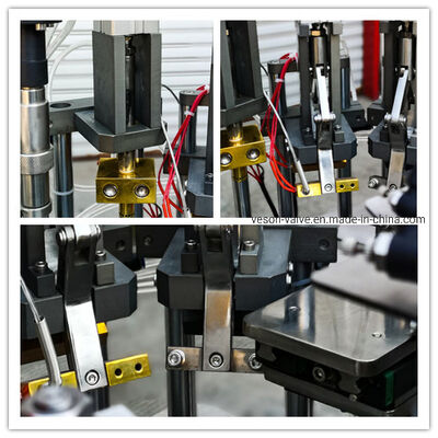 PLC Kontrolü E-Sıvı ve Önemli Yağlar için Otomatik Temizleme ile Çok Başlı Doldurma Makinesi