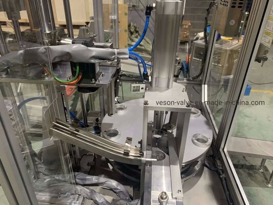 Pnömatik Sürüş Modu ANSI Sınıf 150-900 Endüstriyel kullanım için düz çaplı tip kaydırma monte edilmiş vanalı