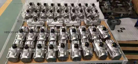 Denizli denizaltı petrol ve gaz platformları için paslanmaz çelik korozyona dayanıklı pnevmatik aktüatör