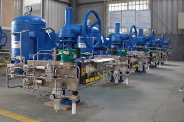 Sürgülü Vanalar Çift Etkili Hava Tahrikli Lineer Aktüatör Karbon Çeliği Kapalı Çevrim Sistemi