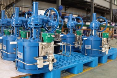 Doğrusal Pnömatik Sürüş Aktüatörü Çoğu Tür Yükselen Kök Valfini Otomatikleştiriyor
