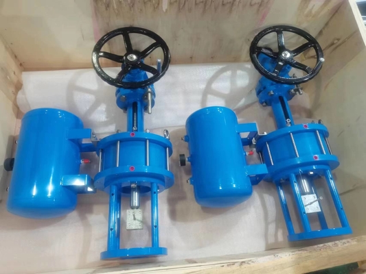 1 Yıllık Garanti, Çıkartma Valfı için Pnömatik Doğrusal Etkinleyici 0.1KN - 500KN