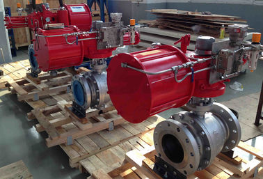 Trunnion Motorlu Vana Aktüatöre Monte, Scotch Yoke Kontrol Vanası Aktüatör