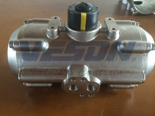 Korozyona dayanıklı paslanmaz çelikten pnevmatik aktüatör