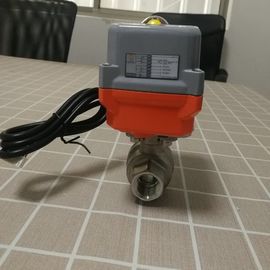 Basit Yapı Elektrik Tahrikli Küresel Vana Çok Açılı Montaj