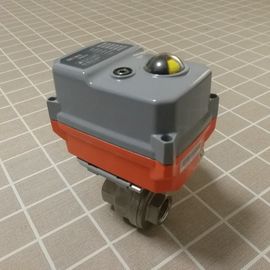 Pirinç Paslanmaz Çelik Elektrikli Tahrikli Küresel Vana Yüksek Aşınma Direnci