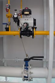 Gaz Boru Sistemi için DN100 Acil Kapatma Vanası
