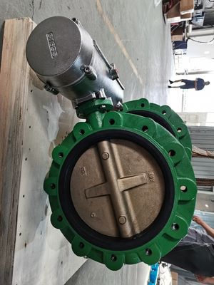 Deniz Suyu Sondaj Rig için Deniz Havayla Çalışan Kelebek Vana 316SS